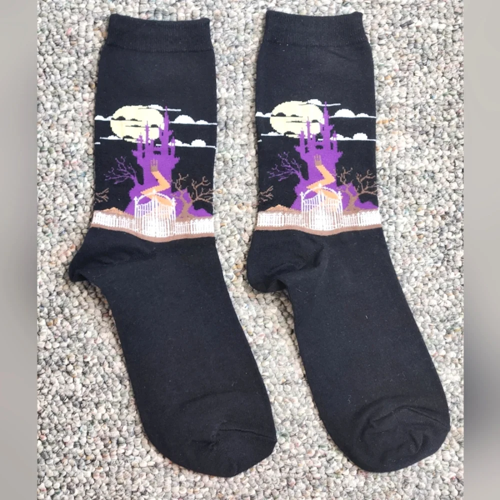 Bloomingdale's Set of 4 Ladies Holiday Crew Socks